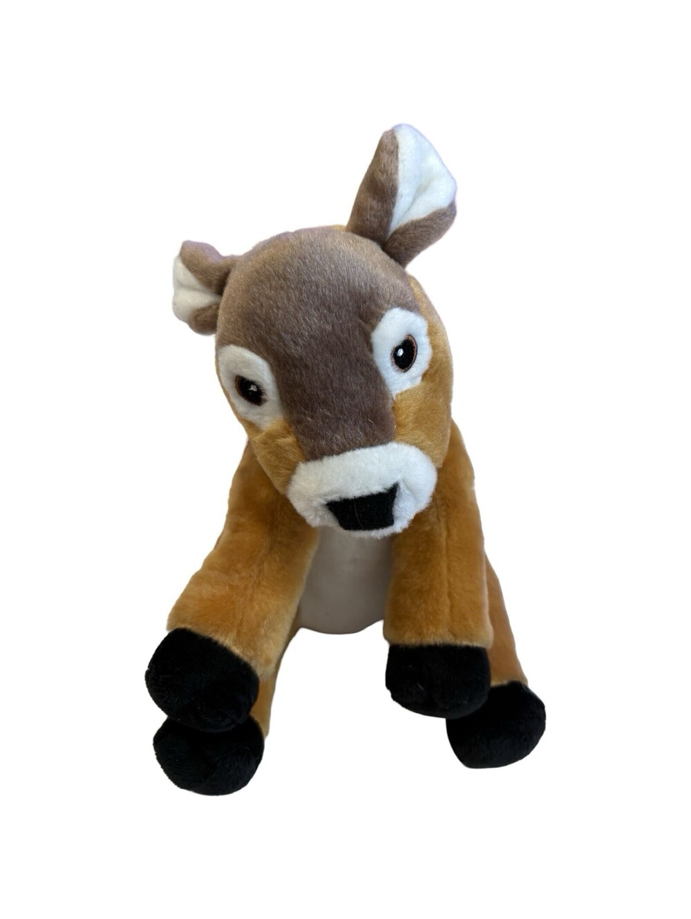 Wild Republic Fawn Spotted Deer Stuffed Animal Plush Toy Brown White